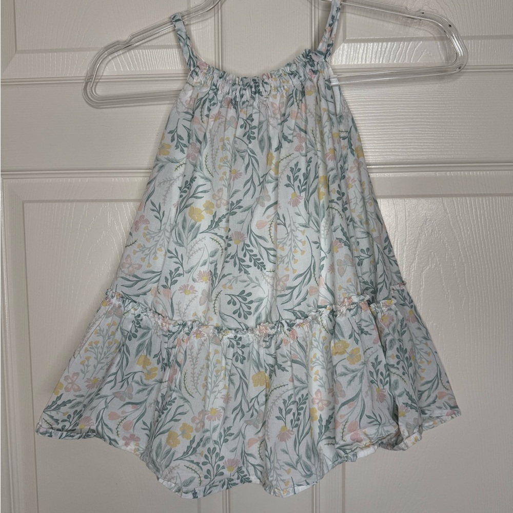 Rachel Zoe Girls Toddler Size 2T Dress Bundle Pink Swiss Dot Floral Cotton - Picture 7 of 12